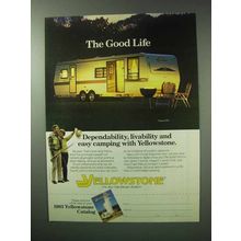 1983 Yellowstone Camino 129D Trailer Ad - Good Life