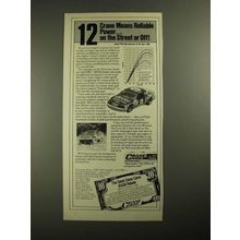 1987 Crane Cams Ad - Means Reliable Power On the Street or Off