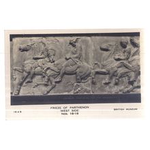 FRIEZE OF PARTHENON, EAST SIDE, 16-18, BRITISH MUSEUM unused vintage postcard