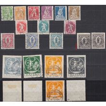 GERMANY Bayern Bavaria [1920] MiNr 0178-95 ( O/used )