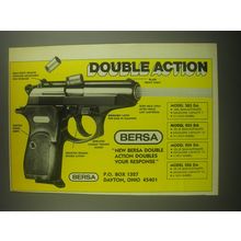 1985 Bersa Pistols Ad - Double Action