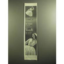 1959 Wamsutta Mills Ad - Mr. Sidney of Re-Go designs with Wamsutta