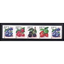 3302-3305 33c Fruit Berries Very Fine MNH PNC B1111/5 KA8086
