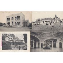 Areachon Sousse Vichy Calais 4x Antique French Casino Postcard s