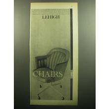 1958 Lehigh Office Chairs Advertisement