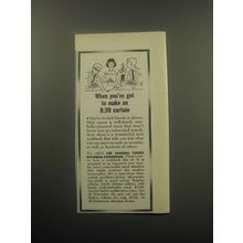 1959 Random House Book Ad - The General Foods Kitchens Cookbook - 8:30 Curtain