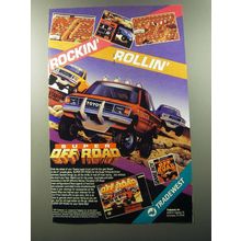 1992 Tradewest Advertisement - Super Off Road Video Game for Super NES, Game Boy