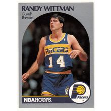 1990-91 Hoops Randy Wittman basketball card #141 - Pacers