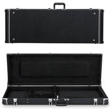 Ktaxon Electric Guitar Hard Case, Rectangle Wooden Standard 39-Inch Electric Gui