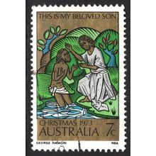 AUSTRALIA 1973: CHRISTMAS - 7c USED (G4)