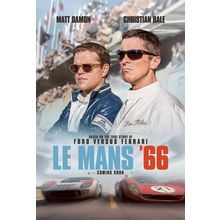Ford v. Ferrari (2019)_3 Movie Film Poster Canvas iconic design