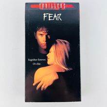 Fear VHS Video Tape Alyssa Milano Amy Brenneman Mark Wahlberg, Reese Witherspoon