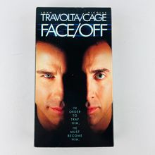 Face/Off Face Off VHS Video Tape Gina Gershon, John Travolta, Nicolas Cage