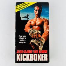 Kickboxer VHS Video Tape Jean-Claude Van Damme, Rochelle Ashana