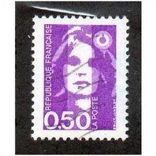 FRA 1989 50c 'MARIANNE' FINE USED (EBID20120)