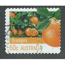 AUS 2012 60c (S/A) 'FARMING - ORANGES' (PERF 11) FINE USED (EBID36-408)
