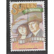AUS 1989 $1.10 'THE SILENT SCREEN' FINE USED (EBID66-573)