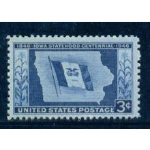 942 3c Iowa Fine MMH C1696