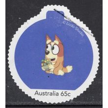AUSTRALIA: 2024, MERRY CHRISTMAS BLUEY, USED SELF-ADHESIVE MY STAMP. 101