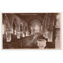 St John's Parish Church Margate Kent RP Postcard 57668