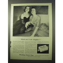 1951 Woodbury Facial Soap Ad - Jarmila Novotna