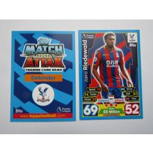 98. Jairo Riedewald - Crystal Palace - Match Attax 2017/18 Football Card EF1