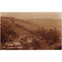 10771 : The Quantocks Holford : a Judges real photo-style postcard