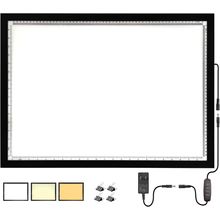 WELZK 10000+ LUX High Bright Light Pad A2, 3 Colors Light Board with UL Adapter.