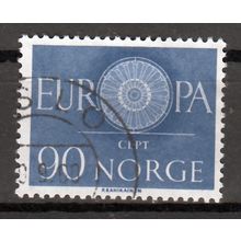 Noorwegen Europa Cept 1960 gestempeld