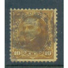Used 283 10c Daniel Webster Just Clears M05432