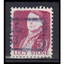 Used 1293 50c Lucy Stone Very Fine KA6175