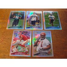 2009, 5-Cards, Topps Chrome Refractors,