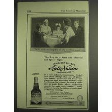 1917 Anheuser-Busch Malt-Nutrine Ad - Key to Old Age