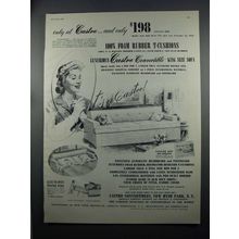 1953 Castro Convertible King Size Sofa Ad