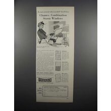 1953 Chamberlin Chamco Combination Storm Windows Ad