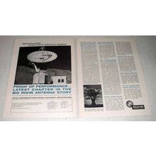 1963 Rohr Antenna Ad - NASA Selects For Goldstone