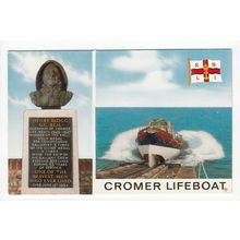 The Cromer Lifeboat Postcard Norfolk 4550c