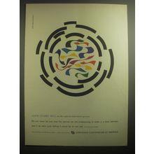 1959 Container Corporation of America Ad - art by Ralph Eckerstrom