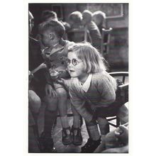 Bicester Oxford Sunday School 1950 Happy Hut Children Photo Postcard