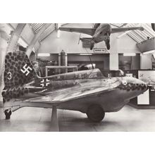 Messerschmitt Me 163B Komet Plane Imperial War Museum Exhibit Postcard