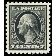 430, Mint XF NH 7¢ Washington With PSE Certificate - Stuart Katz