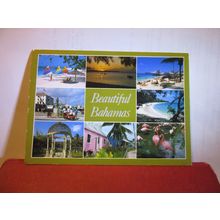 multiview, BAHAMA ISLANDS, WEST INDIES used postcard 1993 pm =