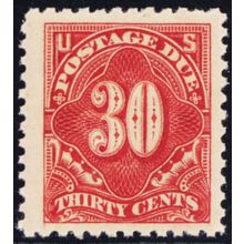 J66, Mint VF NH 30¢ Postage Due With PFC Certificate - Stuart Katz