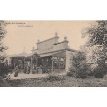 Bad Wildungen Reinhardsquelle Station Frank German Old Postcard