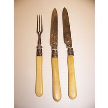 VINTAGE ALEX CLARK KNIVES & FORK
