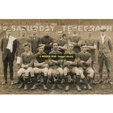 rp10448 - Roxby Football Team , 1925-26 , Lincolnshire - print 6x4