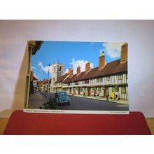 GUILD CHAPEL & ALMHOUSES, Stratford -Upon-Avon postcard by J. Hinde 1975 pm =