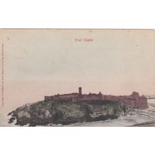 EC991 PEEL CASTLE . PRINTED POSTCARD