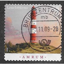 GER 2008 €0.55 (S/A) 'LIGHTHOUSES -AMRUM' FINE USED (EBID66-095)