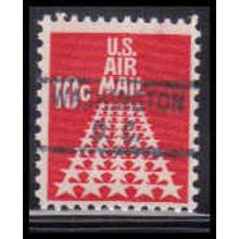 C72a 10c Fifty-Star Runway Fine MNH PreCnx ZA3818